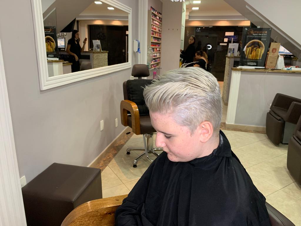 corte e coloração